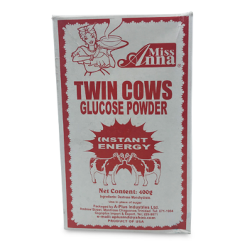 MISS ANNA TWIN COWS GLUCOSE POWDER 400G