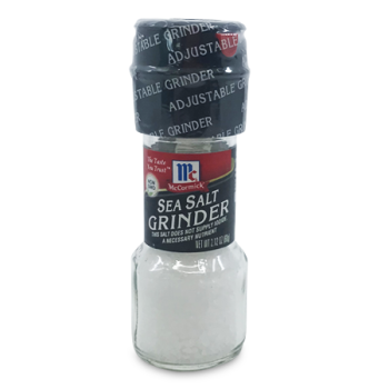 MC CORMICK SEA SALT GRINDER 60G