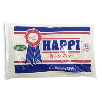 HAPPI WHITE RICE 1800G