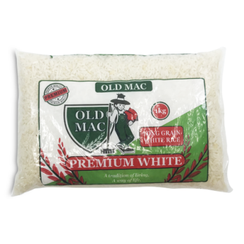 OLD MAC PREMIUM LONG GRAIN WHITE RICE 1KG