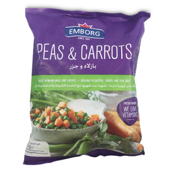 EMBORG PEAS & CARROTS 900G