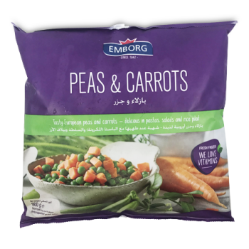 EMBORG PEAS & CARROTS 450G