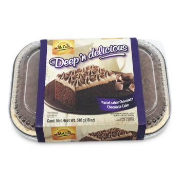 MC CAIN DEEP'N DELICIOUS CHOCOLATE CAKE 510G