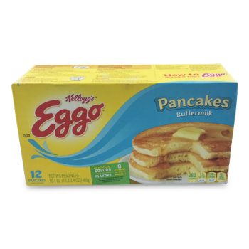 KELLOGG'S EGGO BUTTERMILK PANCAKES 465G