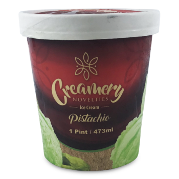CREAMERY NOVELTIES PISTACHIO ICE CREAM 1GAL 