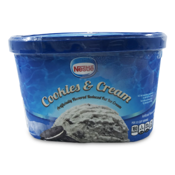 NESTLE COOKIES & CREAM ICE CREAM 1.42L