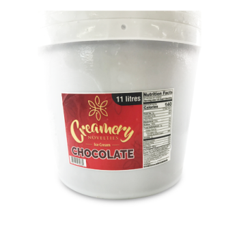 CREAMERY NOVELTIES CHOCOLATE ICE CREAM 3GAL 