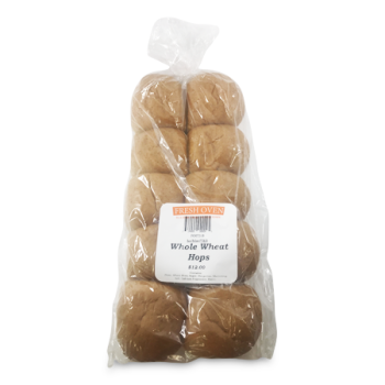 FRESH OVEN WHOLE WHEAT HOPS 10'S