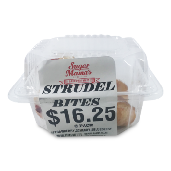 SUGAR MAMA'S STRUDEL BITES 6'S