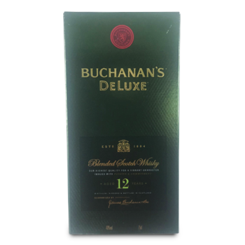 BUCHANAN'S DELUXE 12YR SCOTCH WHISKY 750ML