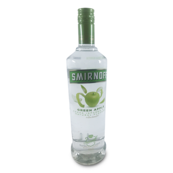 SMIRNOFF GREEN APPLE VODKA 750ML