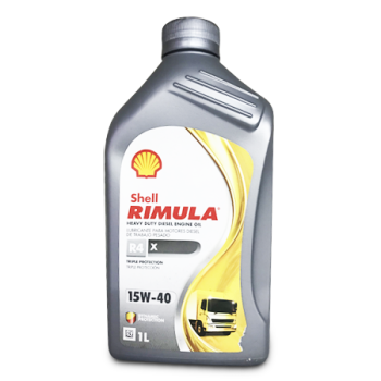 SHELL RIMULA HEAVY DUTY DIESEL ENGINE OIL 15W-40 1L