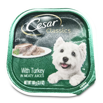 CESAR TURKEY IN MEATY JUICES 100G