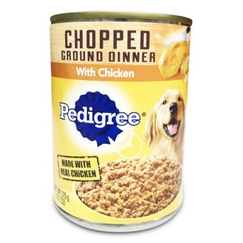 PEDIGREE CHOPPED W/CHICKEN 375G