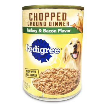 PEDIGREE CHOPPED TURKEY & BACON 375G
