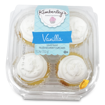 KIMBERLEY'S VANILLA BEAN CUPCAKES 11.7OZ