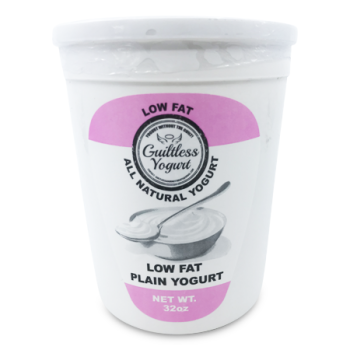 GUILTLESS LOW  FAT YOGURT 32OZ