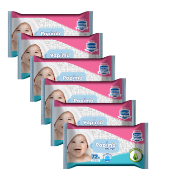 Papimo Ultrasoft Baby Wet Wipes With Aloe Vera
