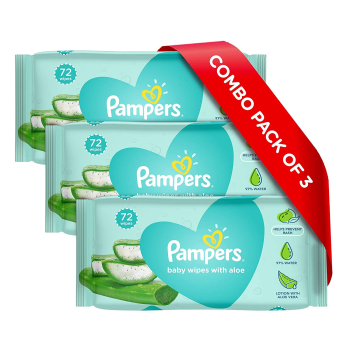 Pampers Baby Gentle Wet Wipes with Aloe Vera