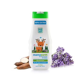 Mamaearth Talc Free Organic Dusting Powder for Babies