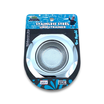 ESSENTIALS HOME S/LESS STEEL SINK STRAINER 