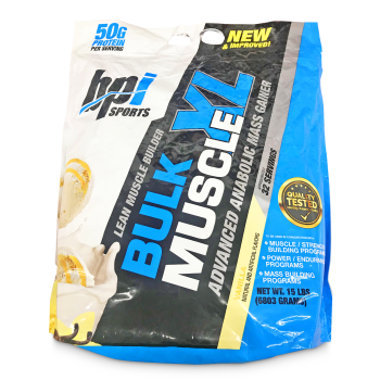 BPI BULK MUSCLE XL VANILLA 15LBS 