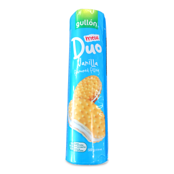 GULLON  MEGA DUO VANILLA BISCUITS 500G