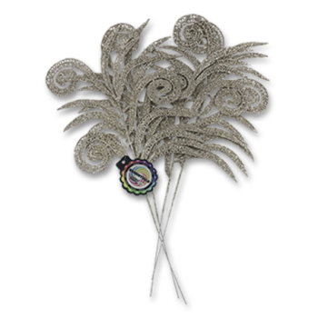 ESSENTIAL SILVER GLITTER FILLER 4PCS 