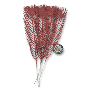 ESSENTIALS RED GLITTER FILLER 4PCS 