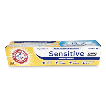 ARM & HAMMER SENSITIVE WHITENING TOOTHPASTE 120ML