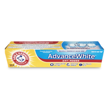 ARM & HAMMER ADVANCE WHITE 3 IN 1 POWER 120ML