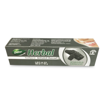 DABUR HERBAL ACTIVATED CHARCOAL TOOTHPASTE 131G