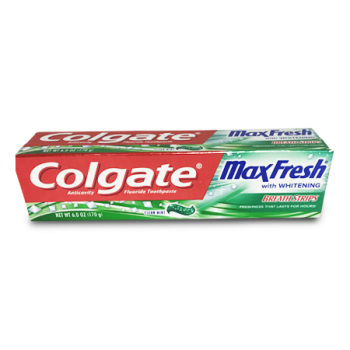 COLGATE MAXFRESH WITH WHITENING BREATH STRIPS 