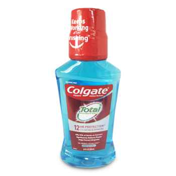 COLGATE TOTAL PEPPERMINT MOUTH WASH 250ML