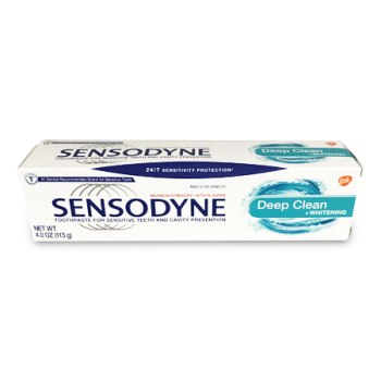 SENSODYNE DEEP CLEAN WHITENING TOOTHPASTE 113G