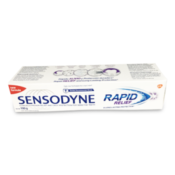 SENSODYNE RAPID RELIEF TOOTHPASTE 100G