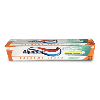 AQUAFRESH PURE BREATH ACTION TOOTHPASTE 158.8G