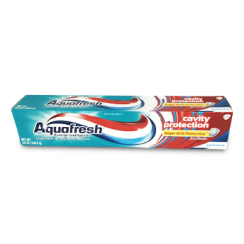 AQUAFRESH CAVITY PROTECTION COOL MINT 158.8G