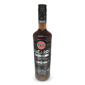 BACARDI BLACK RUM 750ML
