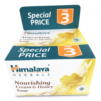 HIMALAYA CREAM & HONEY SOAP 3BAR 