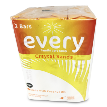 EVERY CRSYTAL SAND SOAP 3BAR 