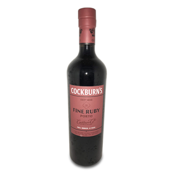 COCKBURN'S FINE RUBY PORTO WINE 750ML