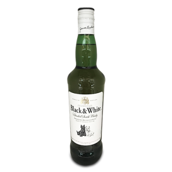 BLACK & WHITE SCOTCH WHISKY 750ML 