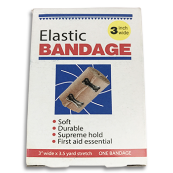 FIRST AID ELASTIC BANDAGE 3"WX3.5YARD 