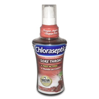 CHLORASEPTIC CHERRY SORE THROAT SPRAYER 177ML