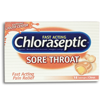 CHLORASEPTIC CITRUS LIQUID CENTER 18'S