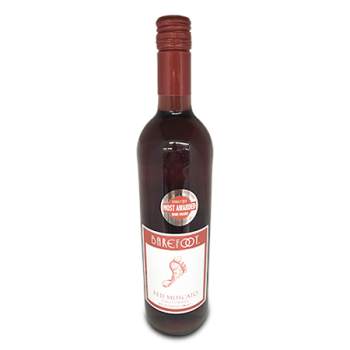 BAREFOOT RED MOSCATO 750ML 