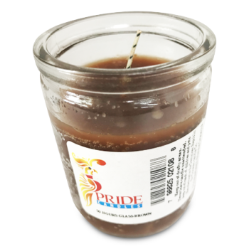 PRIDE BROWN CANDLE 