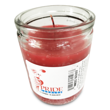 PRIDE RED CANDLE 