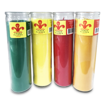 THREE PLUMES CANDLES 12OZ